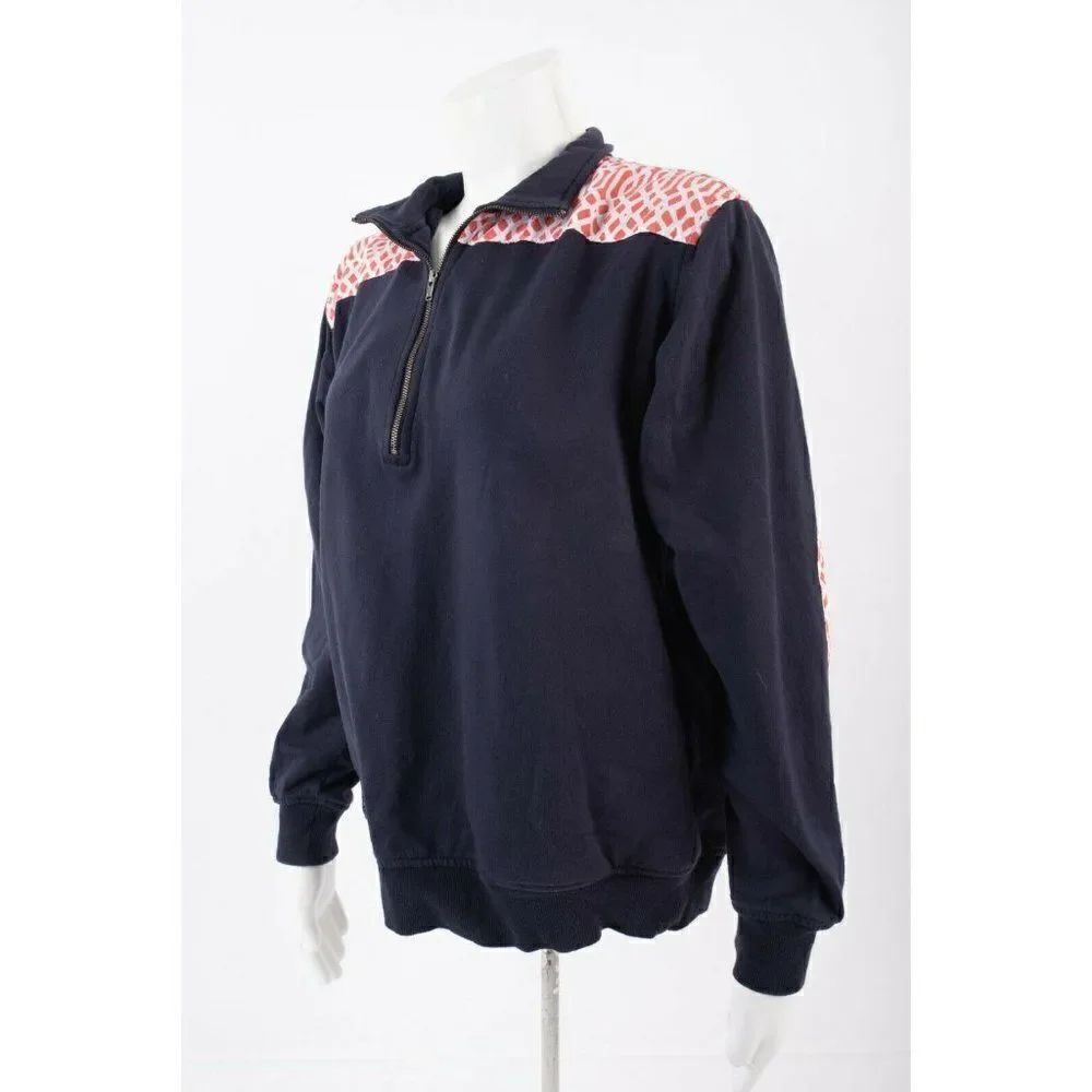 Simply Southern Womens Jacket S Navy Pullover - Picture 2 of 6